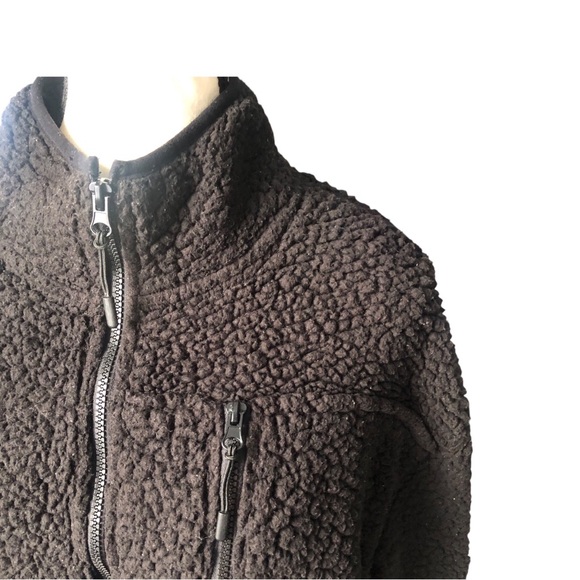 ▪️No Boundaries Juniors Half-Zip Faux Super Soft Black Sherpa Pullover XXL▪️ - Picture 7 of 12